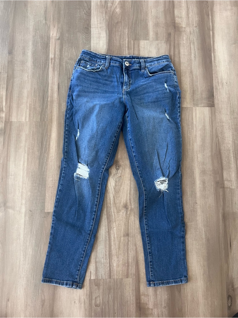 INC Mid Rose Straight Jeans